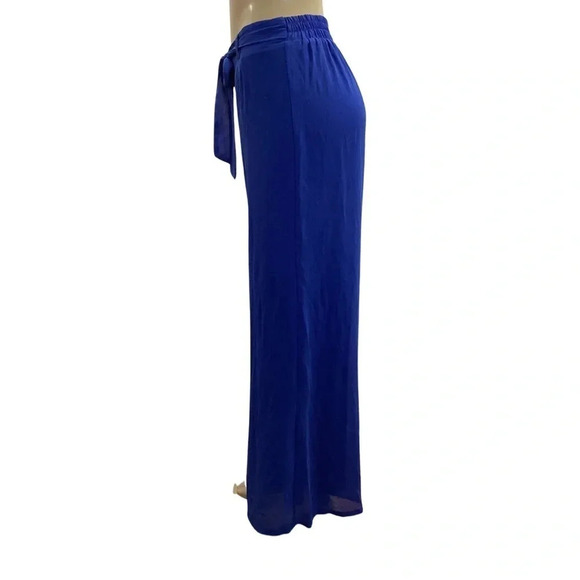 Miss Avenue Blue Wide Leg Pants Size Large (Preowned) - Picture 4 of 6